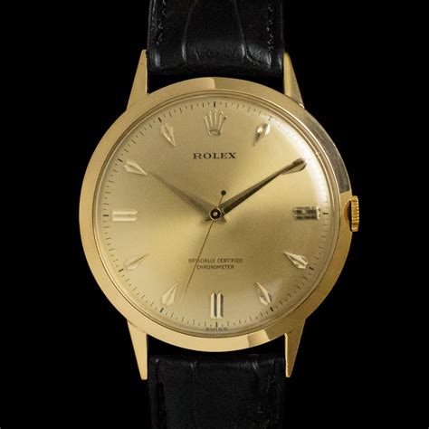 rolex vintage dress watch